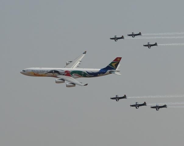 Falcons & SAA A340